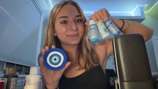 ASMR | Painting a Clay Bowl Into an Evil Eye🧿 (lofi vibe)