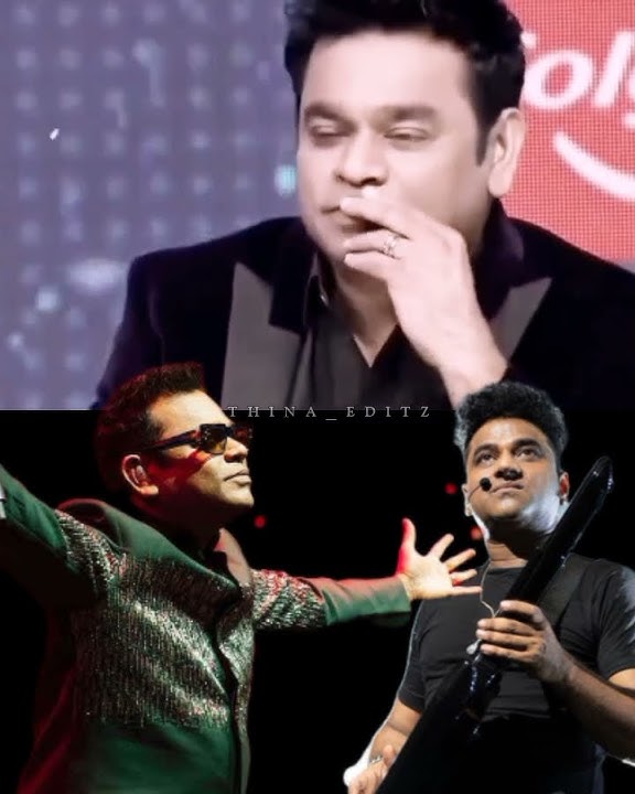 DSP plays Kadhalikkum Pennin Kaigal in front of ARR ❤️💫☄️ #arrahman #DSP #kadhalan #kollywood #best