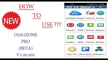 New Diagzone Pro Beta Version How to use first Time/ Download, Installation, Use and Intro In Hindi