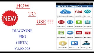 New Diagzone Pro Beta Version How to use first Time/ Download, Installation, Use and Intro In Hindi screenshot 2