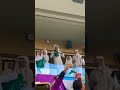من أجواء المونديال الأمير تميم بن حمد يرفع العلم السعودي بعد تسجيل الهدف الثاني على الارجنتين قطر