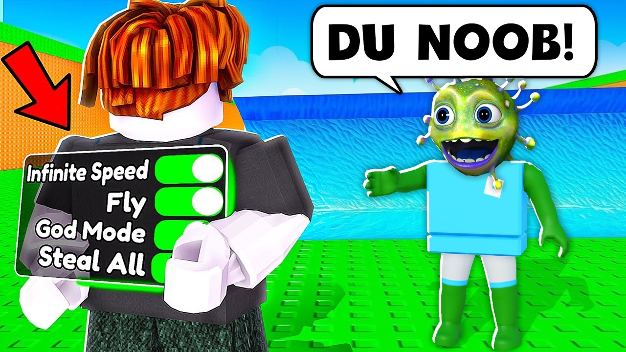 Ich PRANKE meinen BESTEN FREUND als NOOB mit Admin-Befehlen! (Escape Tsunami)