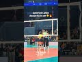 1st set goes to the Spikers!