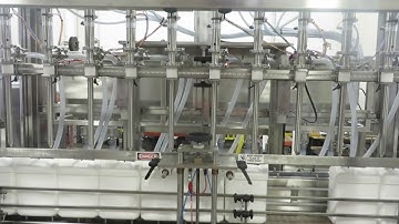 Oden 10 head Pro/Fill 3000 fully automatic inline liquid filling system