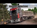 Realistic Operations-The Most Realistic Mods of Ets 2-Scania 770S V8. [Excessively Heavy Loads/1.53]