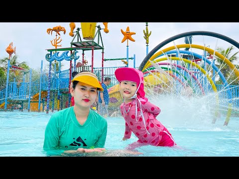 Video Một ngày cuối tuần của Cam cam : đi công viên nước ,... - youtube