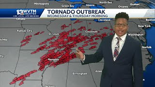 Heavy storms return to Alabama's weather forecast this weekend, after a major tornado outbreak in...