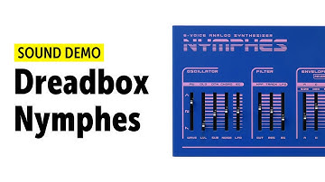 dreadbox Nymphes Sound Demo (no talking) at Superbooth21