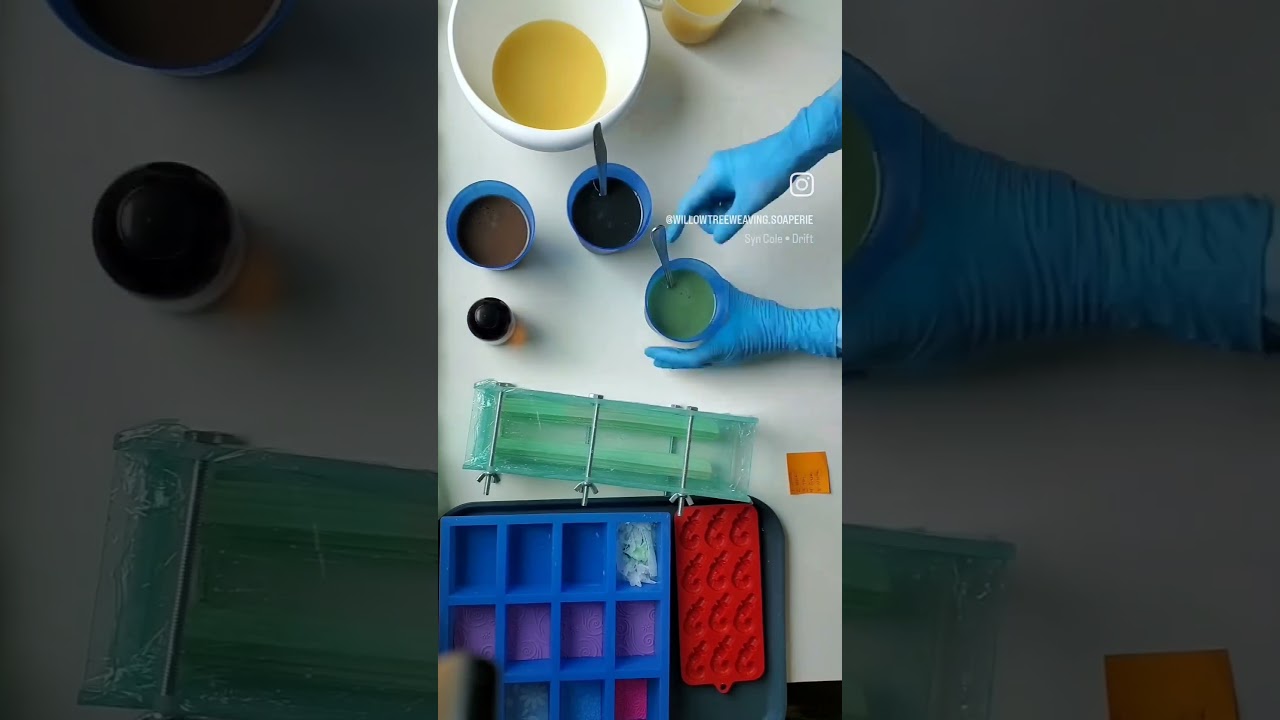 CAPTIVATING Driftwood & Amber Handmade Soap Design Swirl 