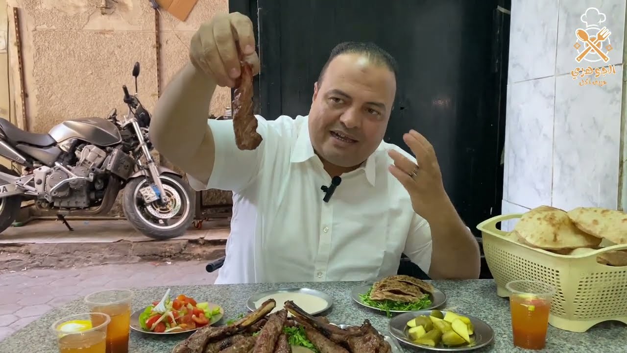 كبابجي الفتح عظمه المشويات في حاره حوش قدم الغورية