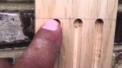 Tips on making fluted trim