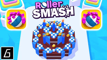 Roller Smash Gameplay - First Levels 1 - 50 (iOS - Android)