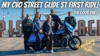 What I learned on my first ride on the new 2026 Harley-Davidson Street Glide CVO ST & CVO Trike!