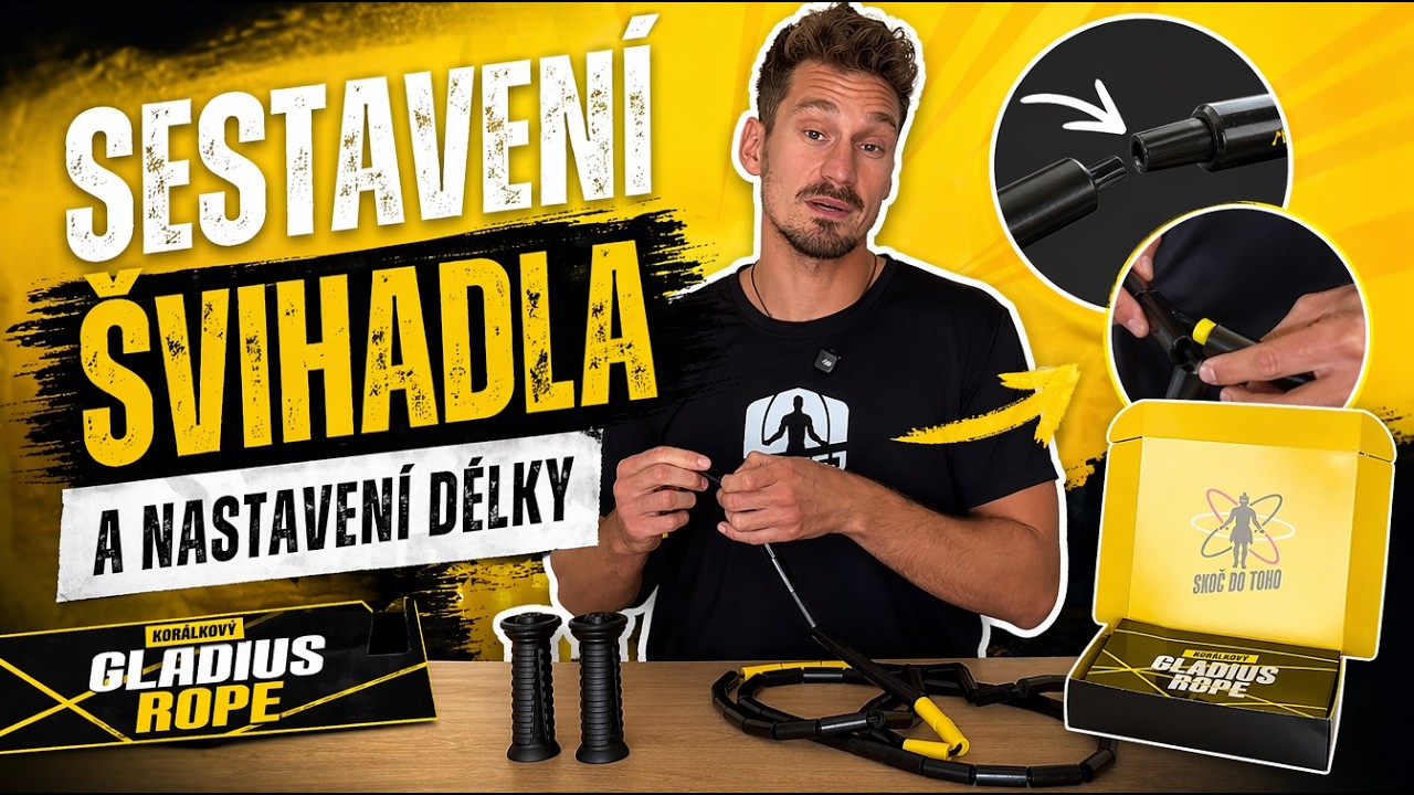 Video: Jak sestavit a nastavit Korálkový Gladius - sestavení, délka, nastavení váhy
