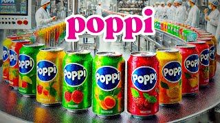 Как производят газированные напитки Poppi на современном заводе | Пошаговая инструкция screenshot 5