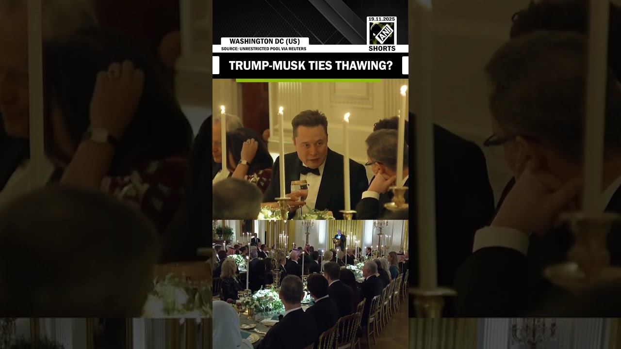 Trump–Musk ties thawing? As Elon attends POTUS–MBS dinner at White House