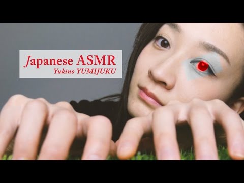【JapaneseASMR】OLYMPUS&なめらか60fps🌰人工芝で小声クリンクル🌰 60fps!Crinkle Artificical turf.
