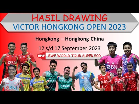 Hasil Drawing Hongkong Open 2023 │ Victor Hongkong Open 2023 │