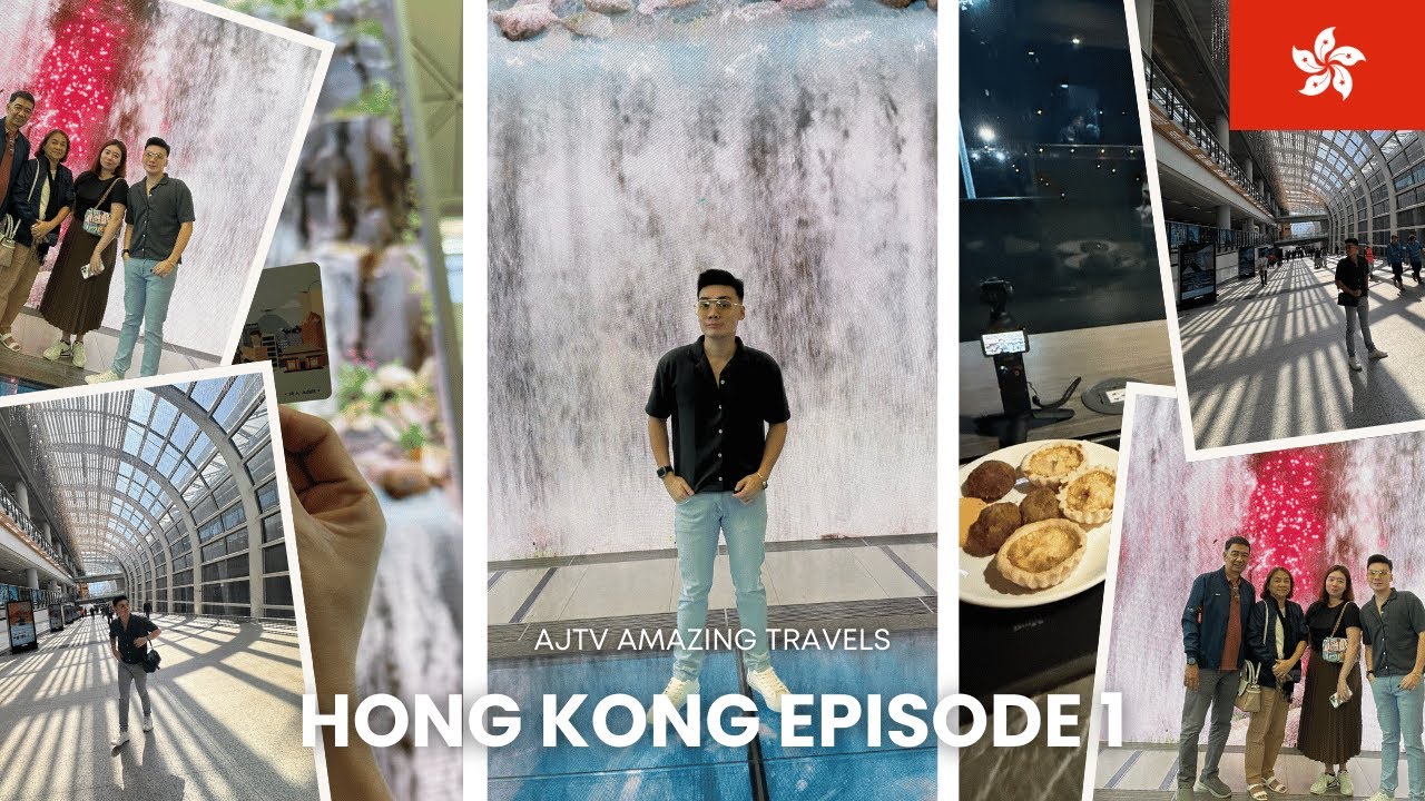 Hong Kong Vlog EP1: Airport Process | Citygate Outlets | Cafe De Coral | Sim Card & Octopus Card 🇭🇰