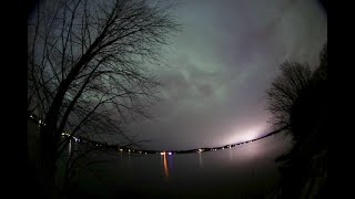 Timelapse of Aurora Borealis (Northern Lights) behind clouds at Elk Lake, Minnesota by Jaymes Grossman 50 views 1 year ago 1 minute, 5 seconds