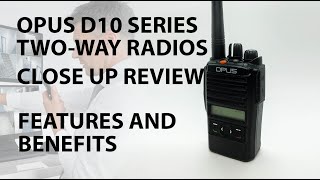 Opus D10 D12 & D14 Two-way Radio Review | Features and Benefits | LRS UK