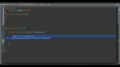 instanceOf Operator in Java