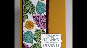 Reverse Masking with Framelits!