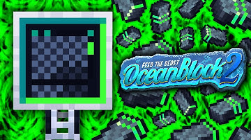 Minecraft Oceanblock 2 | REPLICATION MATTER NETWORK! #12 [Modded Questing Oceanblock]