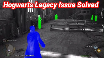 How to solve Hogwarts Legacy blue and green colours on characters issue