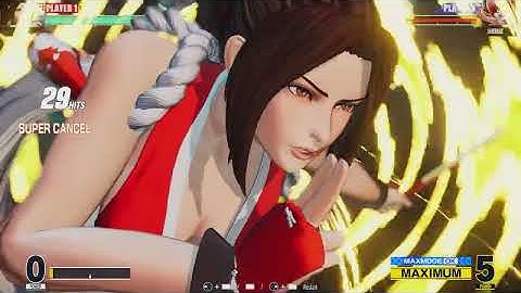 THE KING OF FIGHTERS XV_20220330212504 Mai shiranui  combo kofxv kof15