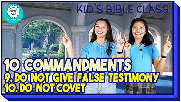 LITTLE WARRIORS | 10 Commandments : 9 and 10 | SALT AND LIGHT KIDS