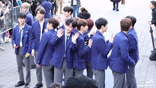 190321 프로듀스 X 101 (PRODUCE X 101) BLUE CARPET CEREMONY (39명) 퇴장 4K 직캠 / Fancam by -wA-