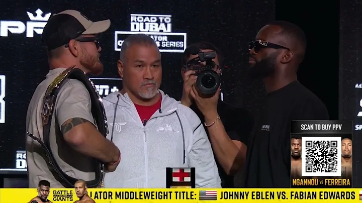 Johnny Eblen 🆚 Fabian Edwards #PFLSuperFights #BattleoftheGiants