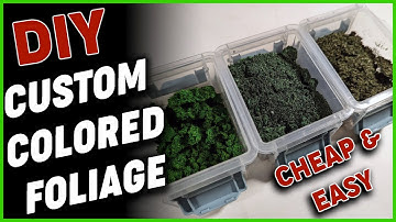 Making Clump Foliage: Cheap and Easy Tutorial