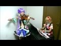 マクロスΔ(デルタ)【いけないボーダーライン】ヴァイオリンとピアノで演奏してみた【MACROSS DELTA】Ikenai borderline