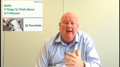 The Essential Five-Minute Guide to GDPR | First Practice Management