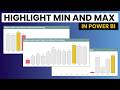 Highlight Min and Max Values in Power BI with Conditional Formatting