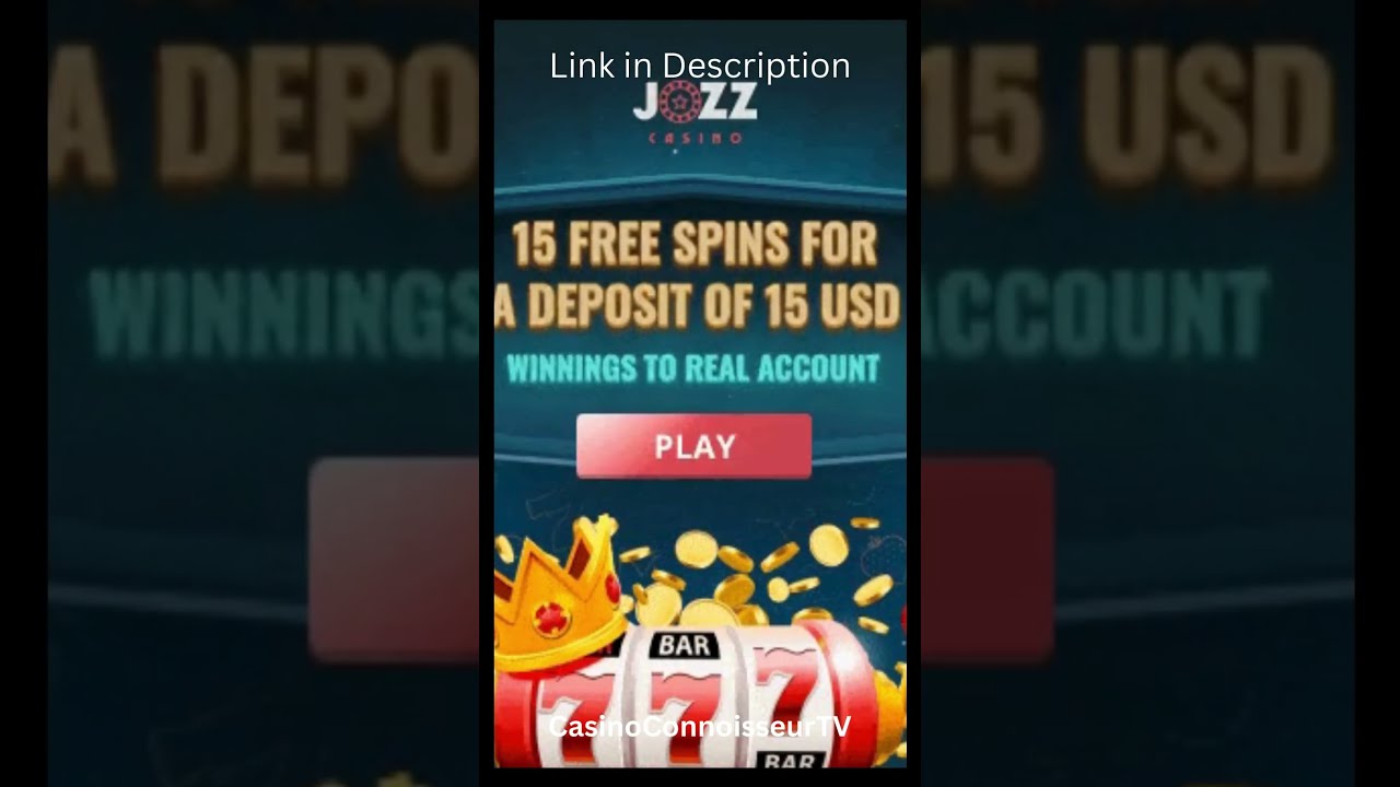 15 free spins for a deposit of  15 usd Deposit bonus