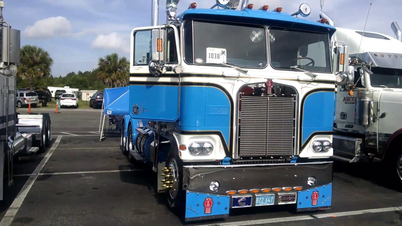 1980 Kenworth K100 Cabover Double Bunk Tractor Youtube