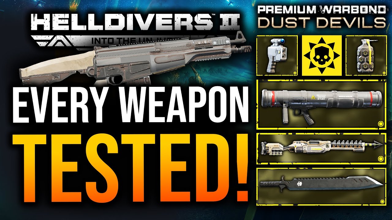 Helldivers 2 - I Tested Dust Devils Warbond!