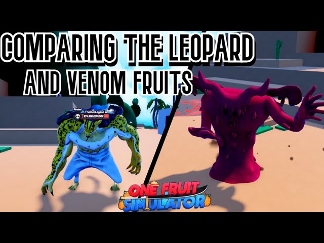 One Fruit Simulator - Leopard Fruit Showcase 
