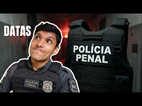 DATAS: TAF & CFTP - Concurso Polícia Penal MG - Análise do possível cronograma