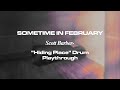 SOMETIME IN FEBRUARY - Hiding Place (DRUM PLAYTHROUGH)