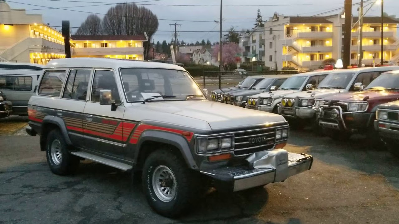 1988 Toyota Landcruiser 60VX 12H-T 5 speed manual PTO winch RHD