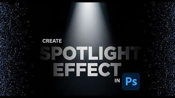 Photoshop Tutorial for Beginners: Make a Realistic Spotlight Effect in Minutes #shorts