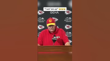 Andy Reid claims he set up Travis Kelce and Taylor Swift 😅 (via @Chiefs/TT) #shorts