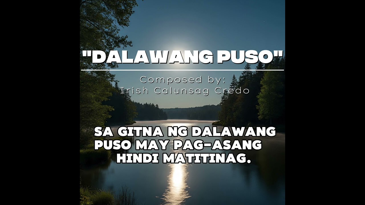 DALAWANG PUSO |DUET | LYRICS