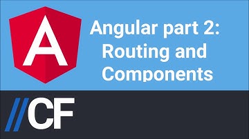 Angular tutorial part 2: Components and Routing