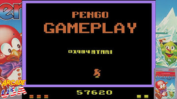 Pengo! (Atari 2600 Gameplay)