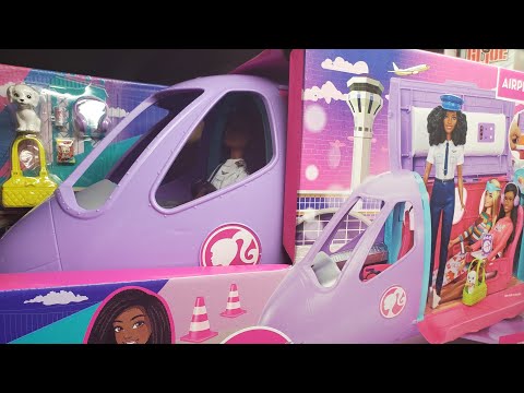 Barbie Airplane Adventures Playset